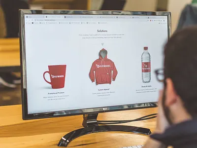 Print Solutions Co - Website Re-design print marketing print solutions ui ux web design website website design