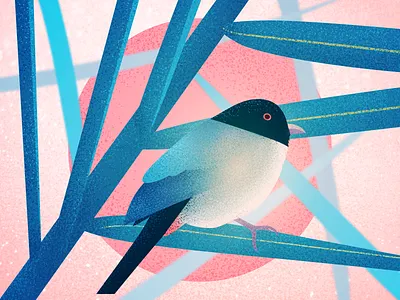 Tranquility in the sunset illustrations peaceful photoshop