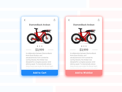 In Stock add to cart add to wishlist andean bike bike ride blue concept dailyui design diamondbacks illustration in stock nyc red road bike sketchapp triathlon ui uidesign vector
