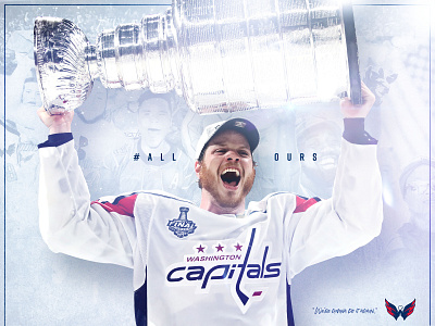 Washington Capitals 2019 Season Graphics ad all in art direction athletics banner billboard celebration creative direction hockey ice poster print design sp sports sports campaign sports design stanley cup