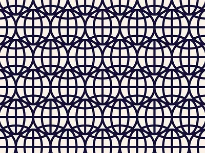 Globe Pattern geometric globe pattern vector