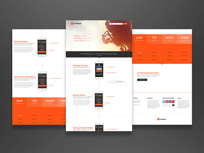 Climbtrack Landingpage