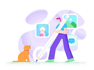 Custom Design charachter custom design custom order design icon illustration stock photos