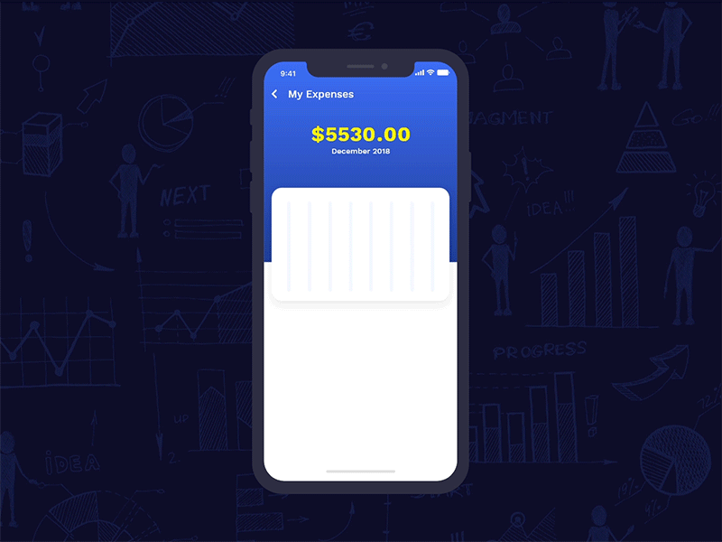 Expense Tracker App expense finance app tracking app transaction ui ux ui animation