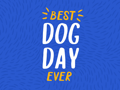 Best Dog Day Ever branding color palette credentials design dogs event event branding event design event logo graphic design logo puppy staff badge typography