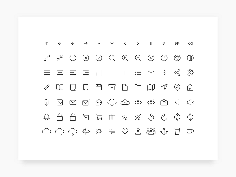 Freebies - Daily UI Challenge #055 - Icon Set app icon design app icons clean daily ui challenge free free vector freebie freebie ai freebie friday freebies icon icon design icon set icons icons set illustration minimal simple ui ux