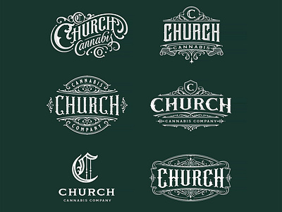 Logos and marks for the cannabis brand branding calligraphy cannabis cannabis packaging custom lettering hand lettering handlettering illustration lettering logo type typography