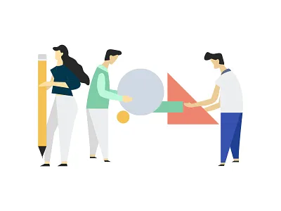 Education Illustration behance character art character design consultancy consultant education flat design graphic design illustration line art study study website ui