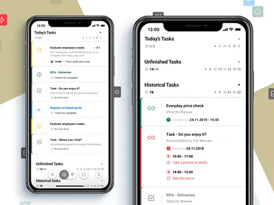 TakeTask - Task list app app design clean design icon interaction ios list mobile task task list todo ui ux