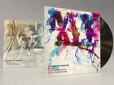 My All - Music Cover. design handmade illustration quality typography