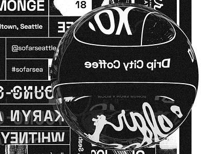 Fortune Teller's Favorite Toy c4d distorted fortune gig gig poster glass halftone type typography warp