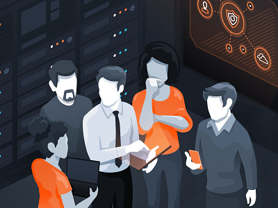 Worthwhile - Ethics in IT Illustration affinity designer illustration isometric vector worthwhile