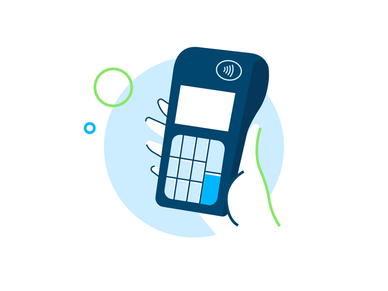 Feature illustrations - POS & Credit Card checkout credit card design ecommerce hand icon illustration pay payment pos shop store vector
