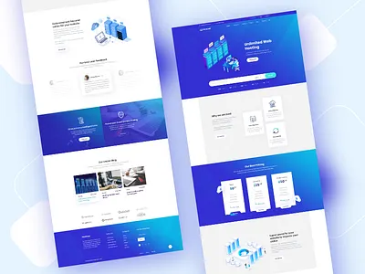 Hostcox - Hosting Template Design cloud datacenter dedicated design domains hosting hosting template integration provider reseller responsive servers template whmcs