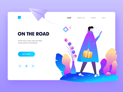 Web design #01 illustration web design