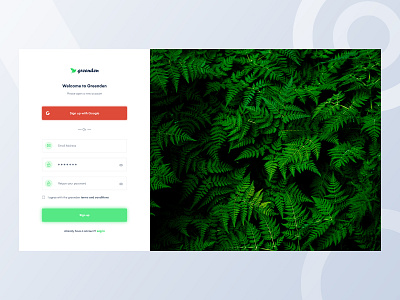 Split Fold Login Screen branding cards creative dashboard flat landing page login screen onboarding sign in sign up splash split screen typography ui ux webdesign website