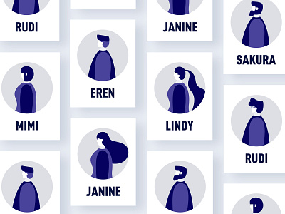 Avatar avatar avatars china illustration illustrations jon jondesigner ui ux