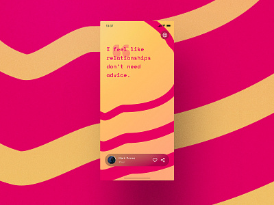 Tweelings Quotes App app categories colors design emotions feelings gradients hashtags iphone patterns quote quotes randomly share social tweelings twitter ui user ux