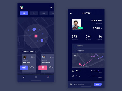App practice app app design blank card clean design fashion financial graph icon illustration lists mobile ui ux
