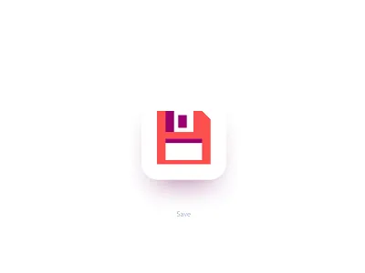 Save app design dribbble flat icon icon a day icon app icondesign icons icons pack icons set illustration logo pictogram seo service ui ux vector web