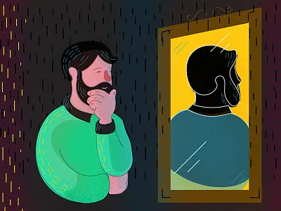 Who am I? 2d adobe illustrator illustration