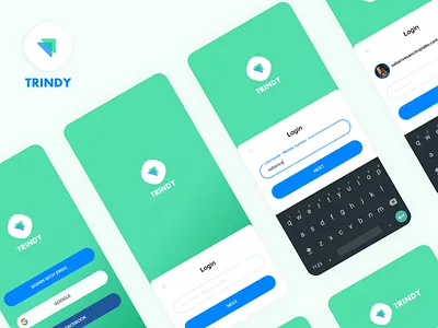 Login UI Concept concept email hide icon kit login password show signin ui username