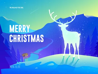 The Realm of The Soul christmas color illustration merry christmas! realm