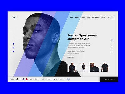 Nike Mens app behance branding colors design dribbble icon interface minimal typography ui ux vector web