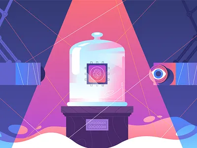 Cyber Security autentification blockchain illustration login radikz safe vector