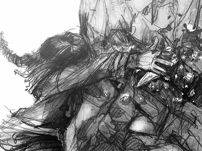 Artwork for the novel Mademoiselle C. artwork black white girl illustration illustration novel pencil rock roman graphique sketch