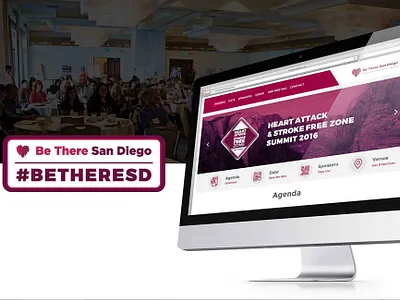 BethereSanDiego.org branding cms development design invisionapp laravel logo design luquin san diego sd sketchapp ui