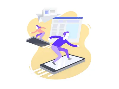 “Login Success” icon design for the EasyBroker app app branding design drawing icons illustration screen design vector