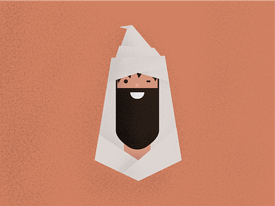 Roots flat illustration morocco