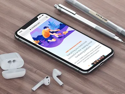 Essential Plan Mobile clean design gradient hero homepage illustration iphone landing mobile plan pricing responsive ui ui design user interface ux vector web web design website