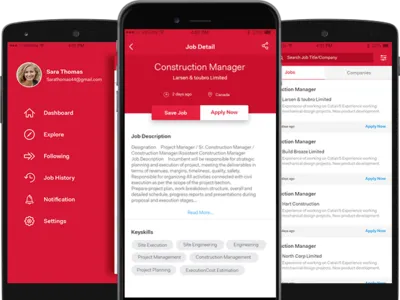 Trade Worker App android app development business app ios app development mobile app development