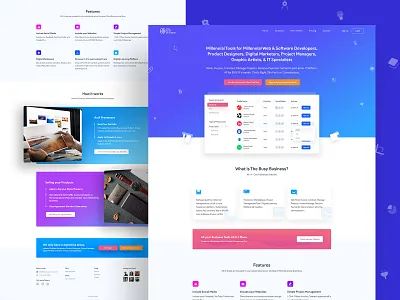 Freelancer Marketplace (B2B & B2C) Website Design - Work Page b2b website design landing landing page landing page design marketplace design ui ui design uiux ux ux design web design website design