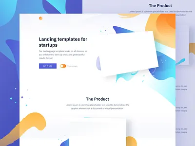 Switch - Free HTML landing page css free freebie html landing page template theme design ui elements