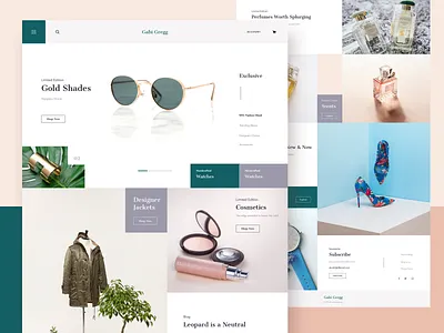 Gabi Gregg || Homepage app blogger booking bruvvv cards daily ui design studio ecommerce fashion freelance homepage landing layout media shopping social studio ui web website