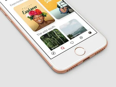 Brbn. Travel Guide - Mobile app app brbn design guide mobile navigation presentation search travel trip ui ux