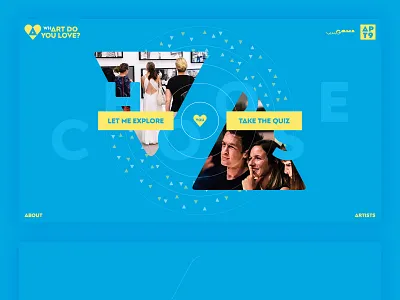 QAGOMA APT9 - The Hub app design ui ux web