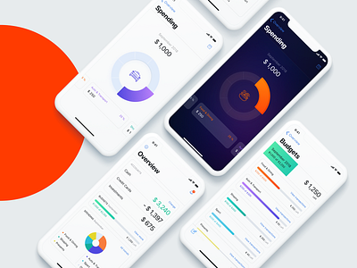 Personal Finance App adobe xd app budgets dashboad finance finance app ios app planning ux ui xd daily creative challenge