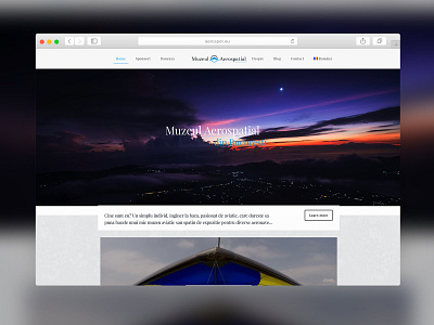 Aerospot | Web Design design logo logo design museum website presentation website web design web design agency web design company web project website