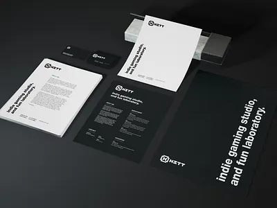 HITT Gaming Studio Logo & Brand Identity by brand brand identity branding design graphic design icon icons identity logo logo design logo designer logo marks logos mono monogram portfolio typography