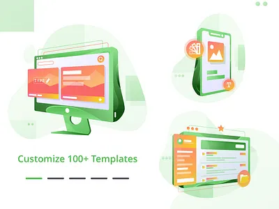Gipper Illustrations app design ecommerce homepage icon illustration intro mobile onboard service ui website