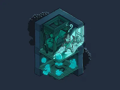 Hogwarts Dormitory character digital drawing illustration illustrator photoshop sketch