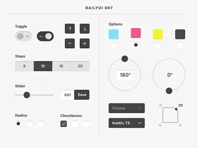 Daily UI 007 – Settings dailyui dailyui 007 settings