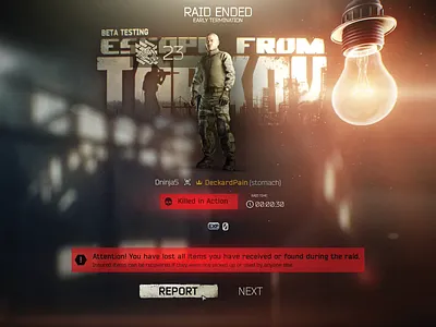 In-game reporting concept design game game design ui ux video game