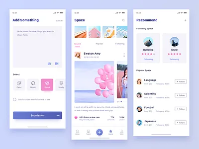 Courses app app course courses education study ui white