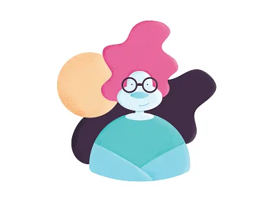 Grandma Illo illustration vector