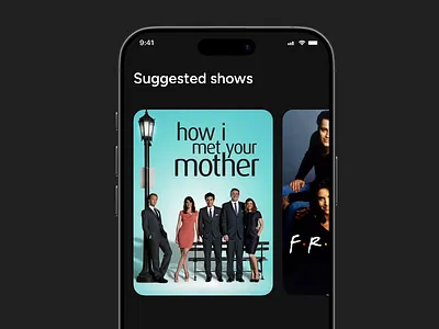 Bouncy carousel animation carousel hulu interaction interaction design microinteraction motion motion design netflix streaming app